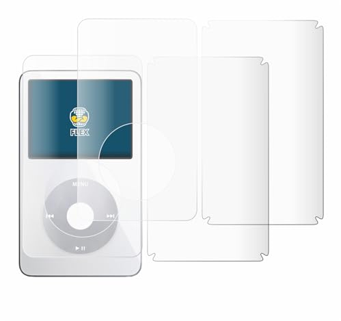 brotect Pellicola Copertura Completa per Apple iPod Classic Video (Fronte+Retro) (2 Pezzi) Full-Cover 3D Curvo