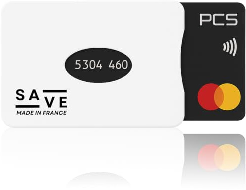 Idée pro mobilité® – Étui Carte Bancaire Anti-RFID/NFC – Format CB Standard – Ultra Fin & Léger – Bloque sans Contact & Piratage – Fabriqué en France