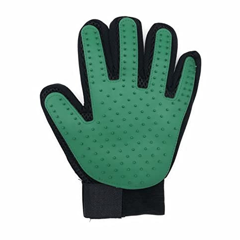 Reinigungshandschuhe Haustierhandschuh Katze Pflege Handschuh Haustiere Haar Desjedding Pinsel Handschuhe for Hundekamm Bad Sauber Massage Haar Remover Pinsel Reinigungshandschuh ( Color : Left hand ,