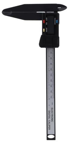Yosoo Digitaler Messschieber, Carbon 150mm | Elektronische Schieblehre, 0,1mm Genauigkeit, Magnetisch