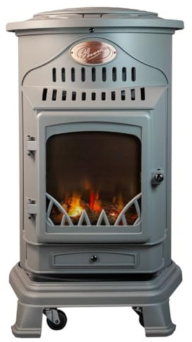 Provence Gas Heater - Mist Grey