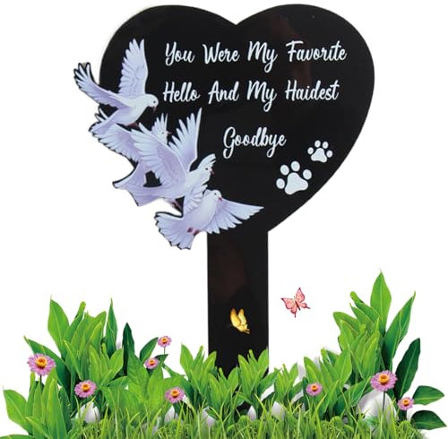 Marqueurs De Tombes pour Cimetières - Stèles Commémoratives Décorations De Cimetière pour Maman,Plaques Noires Imperméables Stèles De Souvenir Décorations De Cimetière pour Défunts, Papa Et Maman