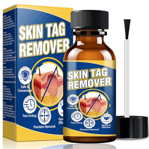 HuakChai Verruca Treatment, 20ml Liquid for Wart Remover, Extra Strength Corn Remover for Feet, Wart Removal Liquid for Feet Toes Hands, Skin Tag Removal for Plantar Wart, Common and Flat