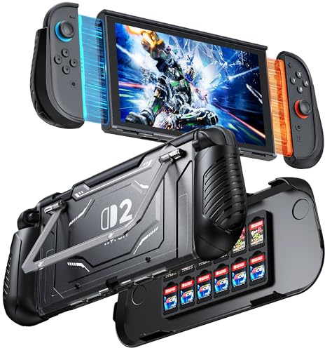 [Schutz in Militärqualität] FYOUNG Andockbare Schutzhülle für Switch 2