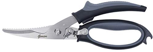 Grip N 'Cut resistente tijeras de cocina de acero inoxidable para Butterflying cubertería de aves de corral, tijeras para hierbas, carne, barbacoa
