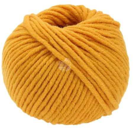 LANA GROSSA Mille II | Strapazierfähiges Mischgarn mit Merinowolle, waschmaschinenfest | Handstrickgarn aus 50% Schurwolle & 50% Acryl | 50g Wolle zum Stricken & Häkeln | 55m Garn FB130