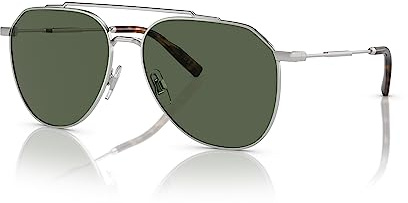 Dolce & Gabbana 0DG2296 58 05/9A Sonnenbrille, Unisex-Erwachsene, mehrfarbig, Einheitsgröße