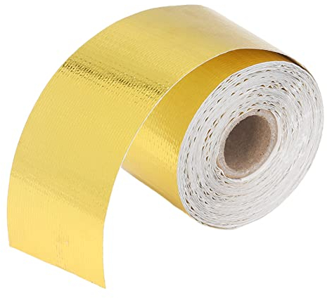 Nastro di Schermatura Termica Foglio di Alluminio Adesivo Termoriflettente Nastro di Schermatura Termica Nastro di Resistenza Autoadesivo Per Pannello di Sicurezza Firewall