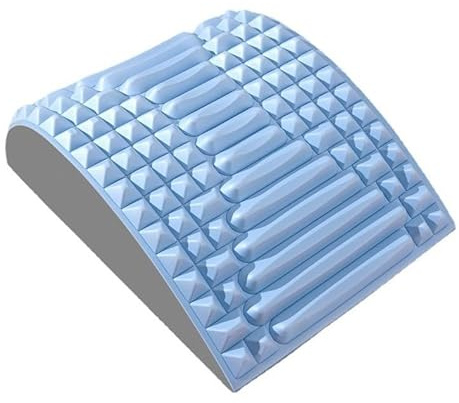 MEIION ComfortAura Rückenretter 2-in-1 Rücken- und Nackenstrecker Haltungskorrektur, Orthopädischer Rückenmassage-Strecker zur Schmerzlinderung