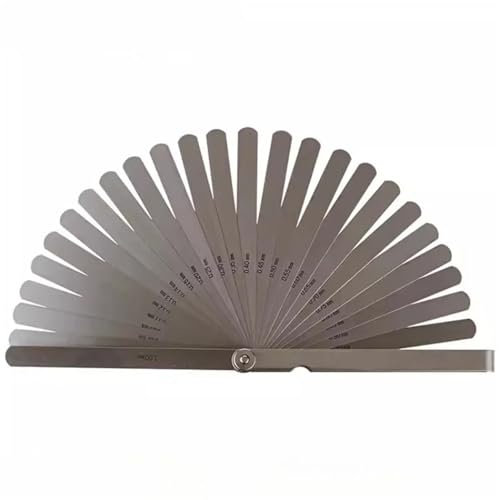 Spessimetro a lamelle Calibri di spessore 184-313S 184-303S 184-304S 184-305S 0,05-1 mm per candele, valvole, pistoni, chitarre(184-303S)