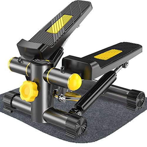 Tapis de course d'aérobic avec corde de traction et tapis – Mini machine à pédale silencieuse pour fitness à domicile et perte de poids, marche à pied pour entraînement de gym