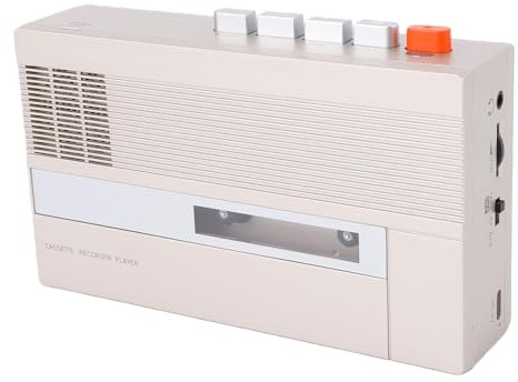 Tosuny Retro Kassettspelare med Bluetooth-sändare och Inspelare, Bärbar Band Till Digitalomvandlare med Högtalare för Nostalgisk Musik, Vintagedekor