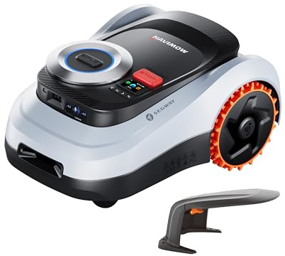 Segway Navimow i220 LiDAR Robot tondeuse avec Garage M pour 2000m², pentes de 45%, LiDAR à semi-conducteurs et Vision, cartographie automatique, sans fil, sans antenne, 4G intégré (expédié séparément)