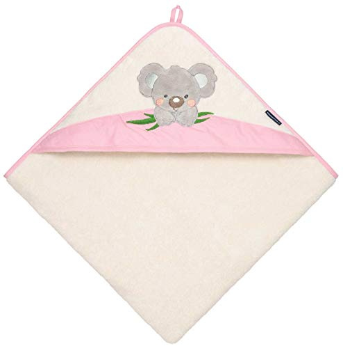 Morgenstern Kinder Kapuzenhandtuch 100x100 Koala rosa