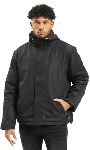 Brandit Frontzip Windbreaker, Color: black, Size: 5XL