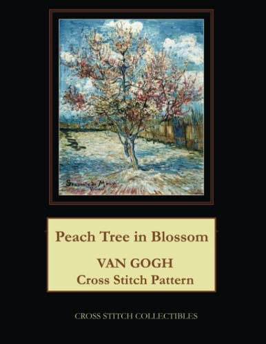 Peach Tree in Blossom: Van Gogh Cross Stitch Pattern