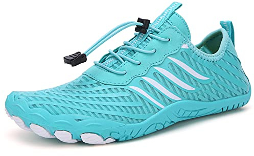 Teechodina Unisex-vandringsskor för män och kvinnor, löparskor, barfotaskor, träningsskor, 44 EU