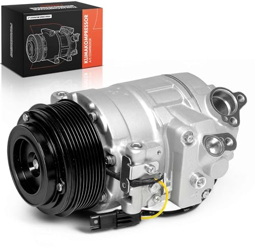 Frankberg Klimaanlagen Kompressor mit Kupplung Diesel Replace# 64526987890 | Kompatibel mit 5er F10 F11 5er Gran Turismo F07 7er F01 F02 F03 F04 X5 E70 X6 E71 E72 , inkl. Öl vorbereift