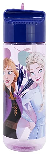 Stor Bouteille originale Disney Frozen Frozen de 540 ml pour enfants avec bouchon dévissable et bec rabattable