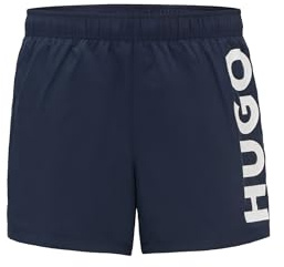 HUGO ABAS, Bañador Corto de los Hombres, Dark Blue405,
