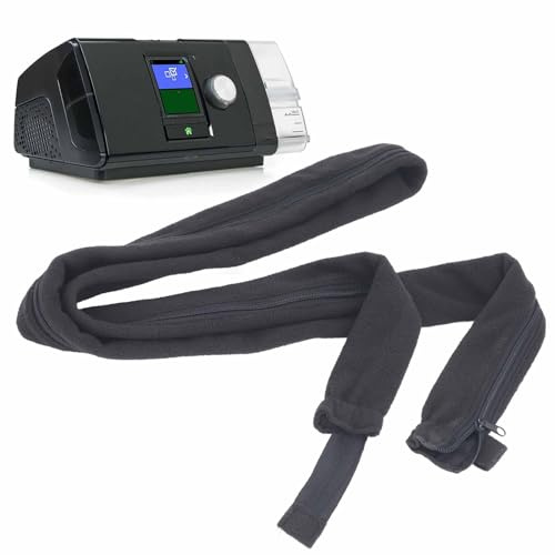 Fyearfly CPAP-Schlauchabdeckung, Schlauchabdeckung für Atemgeräte, Atemgerät Schlauchabdeckung Reißverschluss verhindert Verschmutzungen Atemgerät Schlauchhülse für Resmed S9, S10 Serie