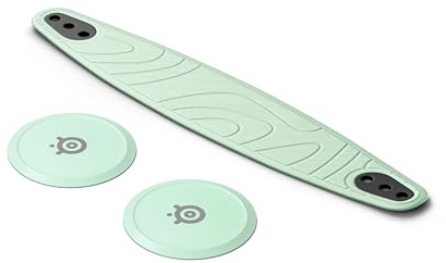 SteelSeries Arctis Nova Booster Pack Mint – tillbehör till spelheadset – dubbelfärgat nylonpannband – anpassa med unika metalliska högtalarplattor – begränsad upplaga samlarobjekt