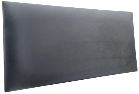 Mejale Wandkissen, 3D Gepolstert Wandpaneele, Wanddekoration, Wandpolsterung, Polster Kopfteil,30x60cm,Dunkelgrau