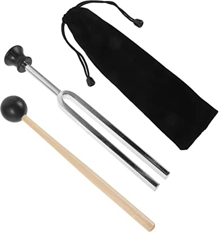 Healeved Diapasón De Juego De Diapasones Para Chakras Instrumento Musical Terapéutico Diapasón Salud Uso Yoga y Meditación