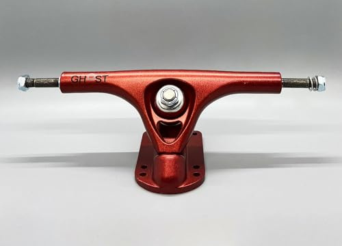 GHOST BOARDS Longboard Skateboard Trucks - Longboard Trucks Built for Strength & Smooth Carving - Long Board Truck Designed for Dancing, Downhill & Cruising - Set of (2) Trucks Fit on All Longboards