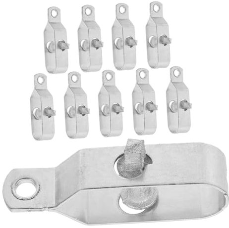 NAMOARLY 10pcs Heavy Duty Wire Tightener Tool 90mm Fence Wire Strainer for Electric Fence and Garden Use Adjustable Grip
