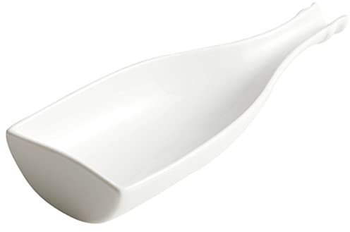 GALPADA Plato De Comida Forma De Botella De Bandeja Para Comida Fría Soporte De Almacenamiento De Recipiente Para Alimentos Para Servir Aperitivos o Ensaladas Eventos Sociales