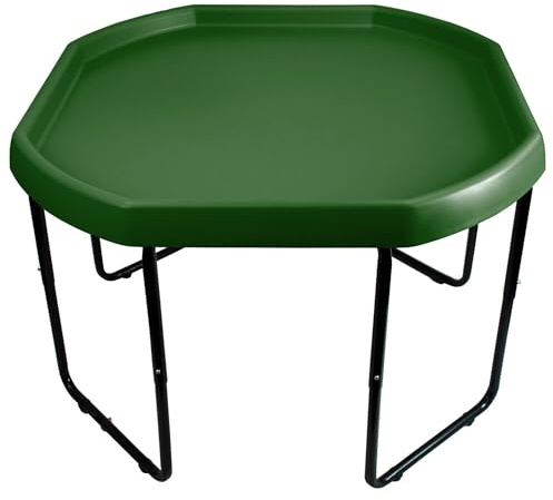 Easy Shopping® LARGE Mixing Tray 100cm with Stand, in Mixing Trays with Black Metal Stand, Trays made in Plastic for Playing Sand Pool Pit Water Games garden & beach (Green)