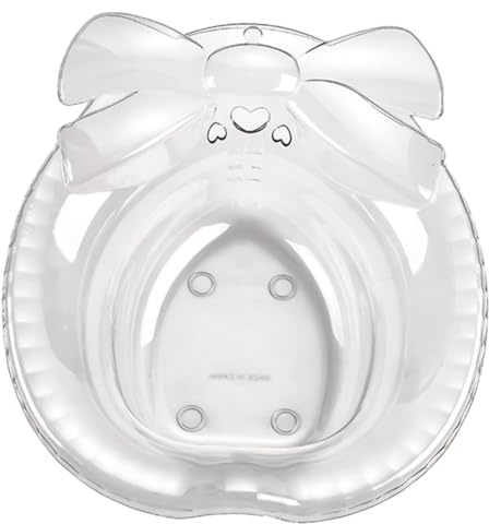 ROMISBABA Sitzbad Für Toilette Verschleißfestes Mit Großem Tiefem Becken Ergonomisch Für Schwangere Ältere Frauen Und Postnatale Pflege Platzsparend Dank Hängeöse Einsetzbar