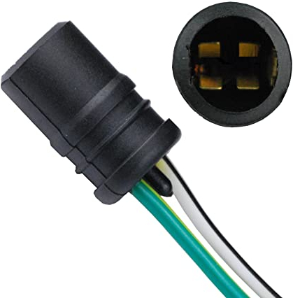 Intersale L & P B586 1 x T10 W5 W Casquillo de goma para lámparas, portalámparas de goma, enchufe de vidrio para bombillas incandescentes W2,1 x 9,5D