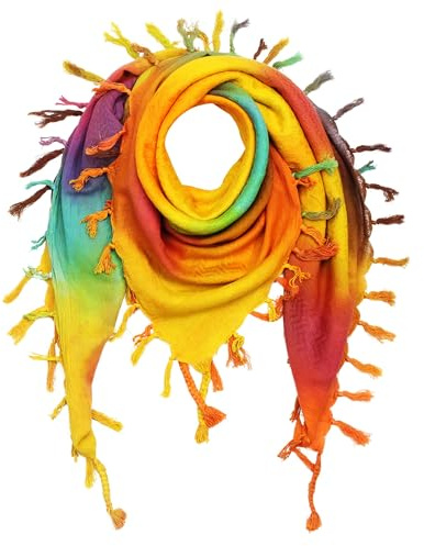 Superfreak Palituch - multicolor bunt - 10+ Farben - Pali Palästinenser Arafat Tuch - 100% Baumwolle