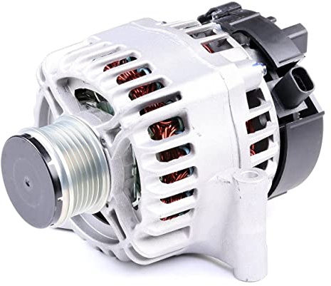 RIDEX 4G0156 Lichtmaschine 105A Generator LiMa 12V Alternator mit Freilaufriemenscheibe Kompatibel mit OPEL Corsa D Schrägheck S07 13222935 6204283 6204258