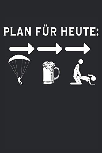 Paragleiten Gleitschirmfliegen Paragliding Gleitsegeln Pilot Notizbuch