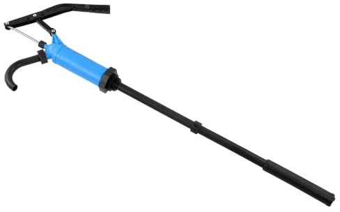 Fasspumpe, 40-60 l/min Ölfaßpumpe mit Hebel, Heizöl Trommelpumpe(61-89 cm) Dieselpumpe, 55 Gallonen ölfasspumpe, für Wasser, Öl, Kraftstoff, Schmiermitteln