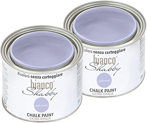 CHALK PAINT Lavendelfarbe Shabby Chic Vintage für Möbel und Wände EXTRA matt (Angebot 2 x 500)