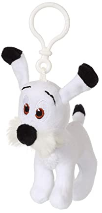 Gipsy Peluche - Porte-clés Chien Idéfix et Les irréductibles 12 cm, White