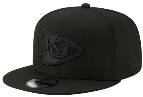 New Era Herren Baseballkappe Black On Black 9fifty