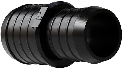 Reduzierstück aus PVC, mit Widerhaken, gerader Schlauch, Reduzierstück, Verbindungsadapter, 32 mm > 19 mm (1 1/4 Zoll) > 3/4 Zoll