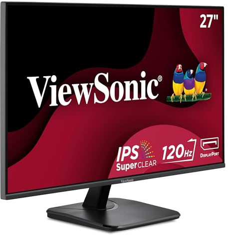 ViewSonic VA2756A-MHD 27 Inch Full HD Computer Monitor, IPS 120Hz Display