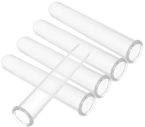 OKUMEYR 5pcs Acrylic Test Tube Wine Glass Bartender Cocktail Shot Glass Test Tube for Bar DIY Party Accessory