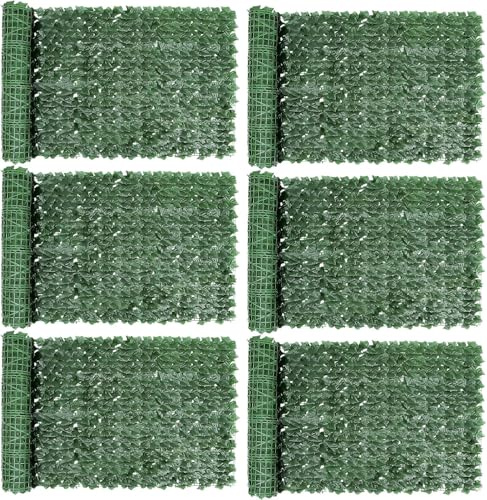 300x100cm Efeu Sichtschutz Mit Kabelbinder Balkon Sichtschutz | Sichtschutz Zaun Efeu, Sichtschutz Garten, Sichtschutz Kunstpflanzen, Künstliche Blätter Sichtschutz Wetterfest fur Balkon