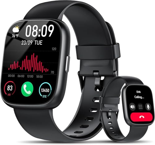 Alexa Smart Watch for Men Women, 1.83 HD Fitness Watch with Bluetooth 5.3 Calling, 2026 Smartwatch with Heart Rate/Sleep/Stress Monitor/110+ Sports, IP68 Waterproof Activity Tracker for Android iOS