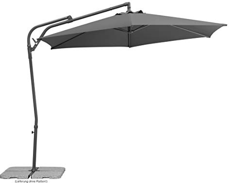 Schneider - Sombrilla Genua de Color Antracita, Aprox. 300 cm de diámetro.