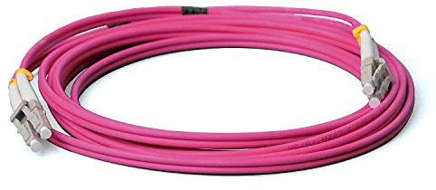 CONBIC® LWL – 5m Cavo in fibra ottica – OM4, spina LC a LC, cavo patch Duplex 50/125