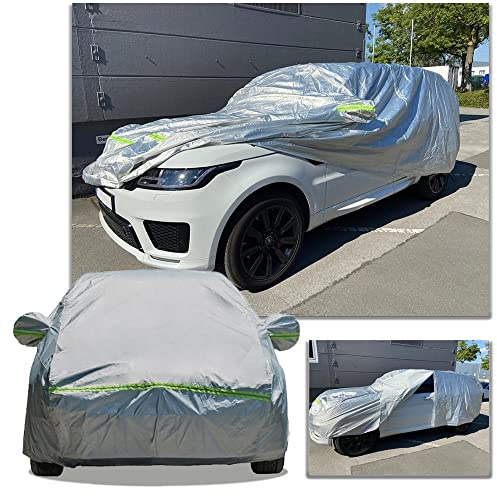 JOM Car Parts & Car Hifi GmbH 127500 Autoabdeckung Autogarage Autoplane Vollgarage Ganzgarage wasserdicht staubdicht atmungsaktiv Sonnenschutz Schneeschutz Hagelschutz