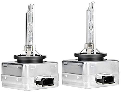 aqxreight - 2Pcs D1S 6000K 35W Lampadine di ricambio per lampada allo xeno per faro anteriore per auto